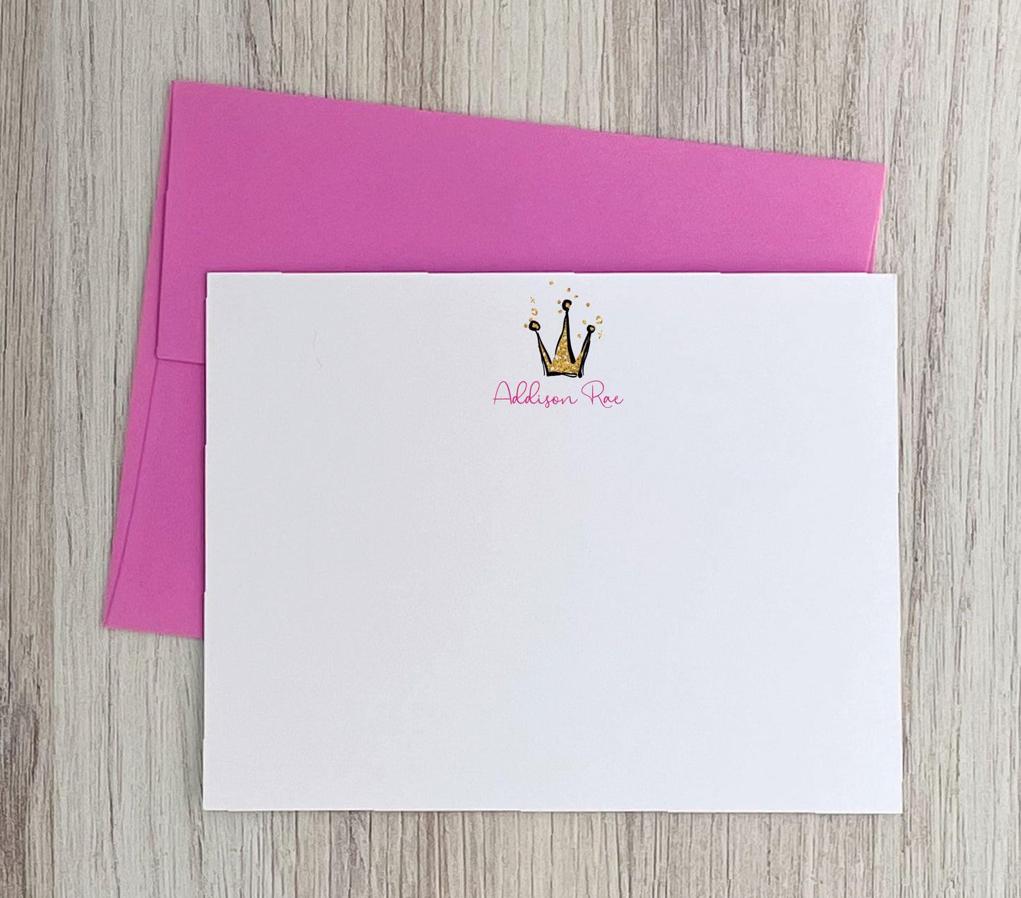 Princess Stationery for Girls Personalized