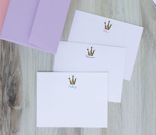 Princess Stationery for Girls Personalized