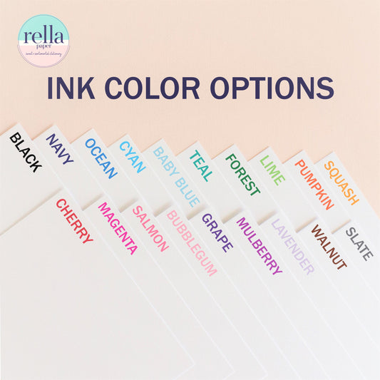 Blue Floral Sympathy Thank You Cards Customized