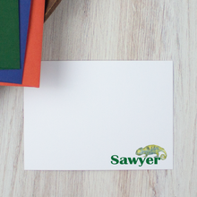 Load image into Gallery viewer, Iguana Lizard Personalized Stationery Set for Kids with Envelopes